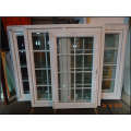 Wooden color small sliding windows